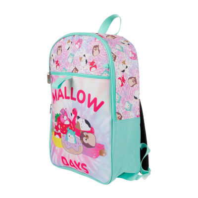 Licensed 5 Piece Squishmallows Feelin Mallow Backpack Set with Lunch Bag