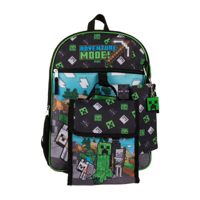 Minecraft Backpack with Lunch Box