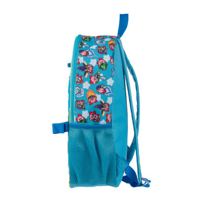 Licensed 5 Piece Kirby Backpack Set with Lunch Bag, Color: Blue
