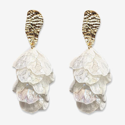 Bijoux Bar Iridescent Shaky Drop Earrings