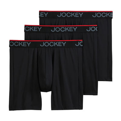 Jockey Ultra Soft Mens 3 Pack Boxer Briefs