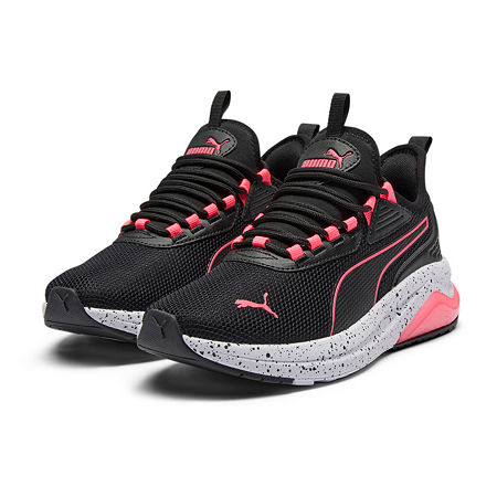 PUMA Amplifier Speckle Womens Sneakers, 6 1/2 Medium, Black