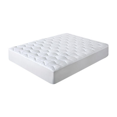 Peacenest Quilted White Down Alternative Mattress Pad