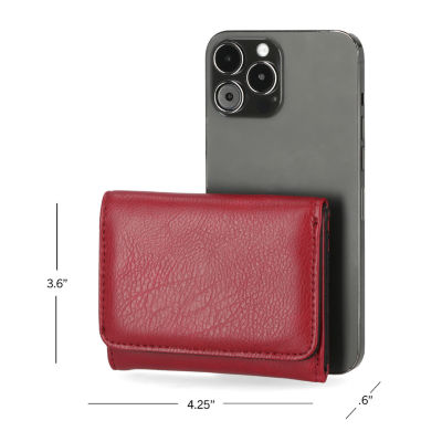 Mundi Anna Mini Womens RFID Blocking Trifold Wallet