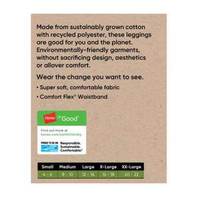 Hanes Ecosmart Cozy Womens Full Length Leggings