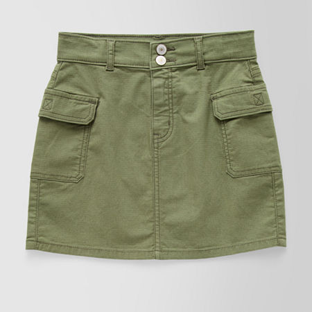 Thereabouts Little & Big Girls A-Line Skirt, 12, Green