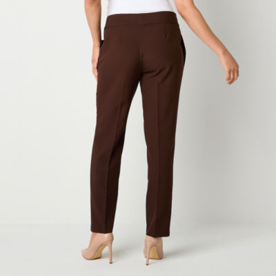 Black Label by Evan-Picone Womens Straight Fit Suit Pants