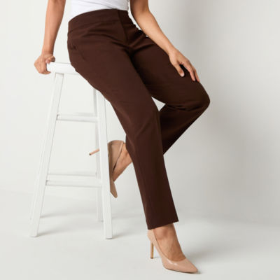 Black Label by Evan-Picone Womens Straight Fit Suit Pants