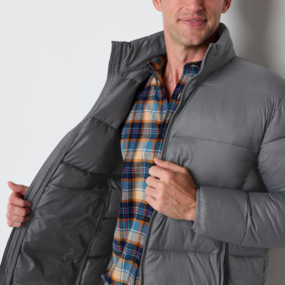 St. John's Bay Mens Water Resistant Midweight Puffer Jacket