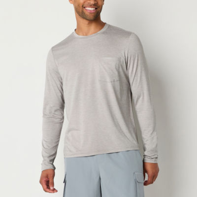 Xersion Mens Crew Neck Long Sleeve T-Shirt