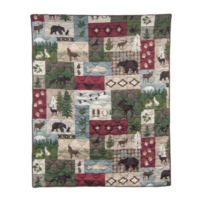 Your Lifestyle By Donna Sharp Montana Forest Washable Lightweight Throw