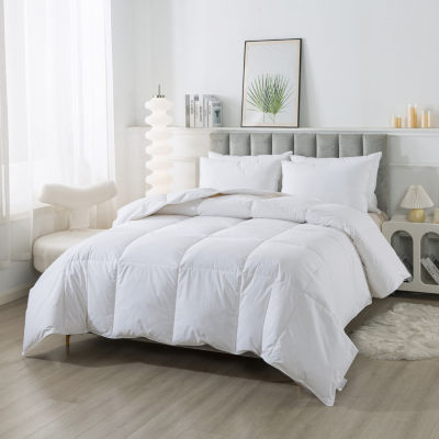 Royal Velvet All Season White Goose Nano Down And Feather Comforter