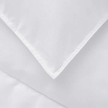 St. James Home Fleece & Feather 100% Wool Filled Comforter, One Size, White