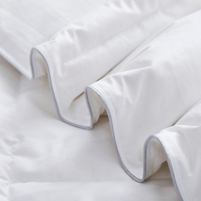 Peacenest Deluxe All Season 500 Thread Count White Goose Down And Feather Fiber Comforter