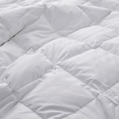 Peacenest Deluxe All Season 500 Thread Count White Goose Down And Feather Fiber Comforter