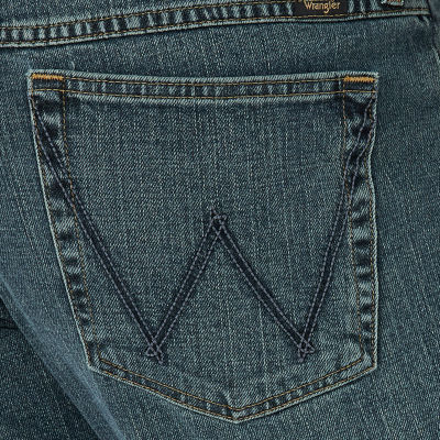 Wrangler Big and Tall Mens Stretch Fabric Relaxed Fit Jean