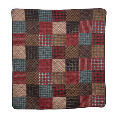 Donna Sharp Appalachia Plaid Washable Hypoallergenic Midweight Throw