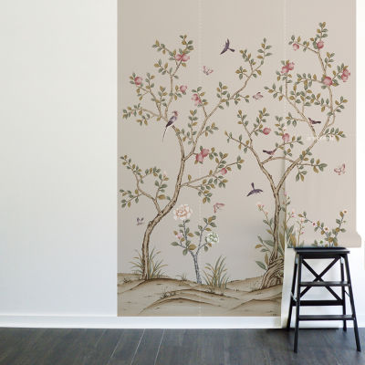 Tempaper Garden Pomegranate Mural Wallpaper