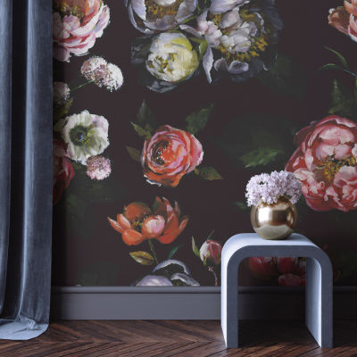 Tempaper Moody Bloom Mural Wallpaper