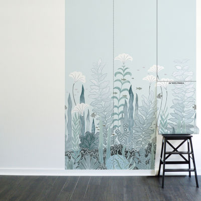Tempaper Coral & Kelp Mural Wallpaper