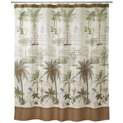 Avanti Colony Palm Shower Curtain