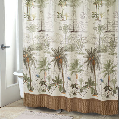 Avanti Colony Palm Shower Curtain