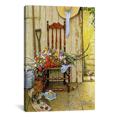 Icanvas Spring Flowers Canvas Art