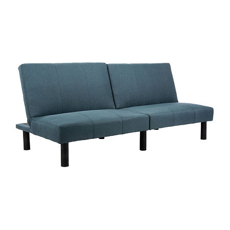 Astoria Convertible Track-Arm Reclining Sofa, One Size, Blue