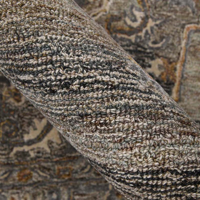 Amer Rugs Vermusia Medallion Hand Tufted Indoor Rectangular Accent Rug