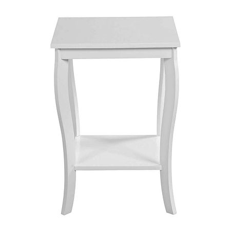 American Heritage End Table, One Size, White