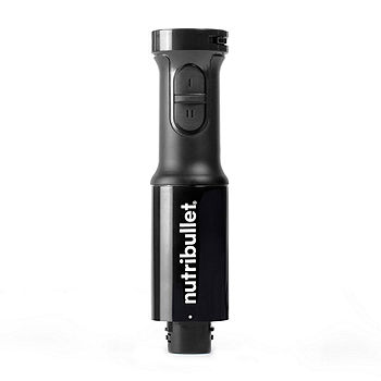 nutribullet Immersion Blender Deluxe with Whisk and Chopper Attachment  NBI60100 - Black