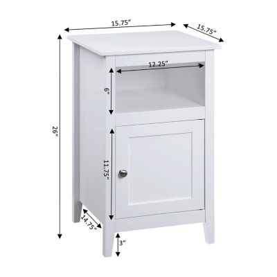 Designs2go Living Room Collection Storage End Table