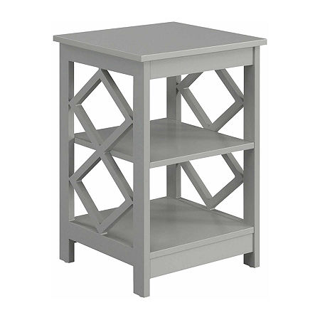 Diamond Living Room Collection Storage, One Size, Gray