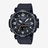 Casio Mens Black Strap Watch Prw6611y-1a - JCPenney Casio Mens Black Strap Watch Prw6611y-1a - JCPenney