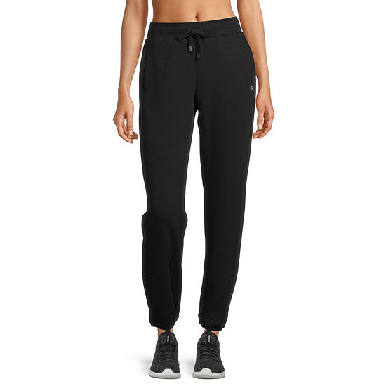 Xersion Classic Fleece Womens Mid Rise Tall Jogger Pant