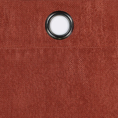 Eclipse Ambiance Draft Stopper Energy Saving 100% Blackout Grommet Top Single Curtain Panel