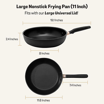 Tramontina With Grip Steel Frying Pan, Color: Black - JCPenney