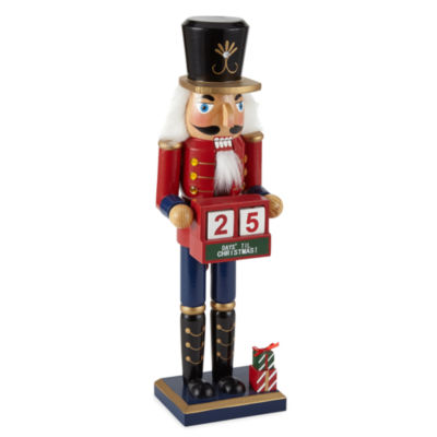 North Pole Trading Co. 14" Traditional Advent Christmas Nutcracker
