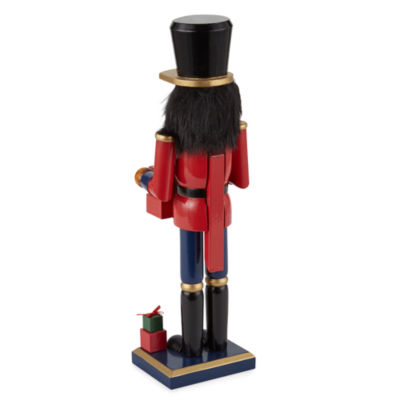 North Pole Trading Co. 14" African American Traditional Advent Christmas Nutcracker