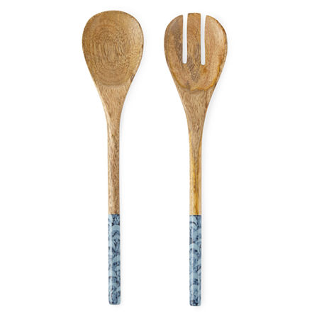 Distant Lands 2-pc. Mixing Utensil Set, One Size, Wood