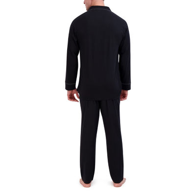 Hanes Mens Long Sleeve 2-pc. Pant Pajama Set