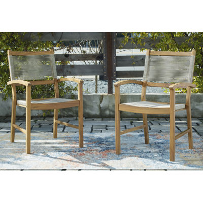 Signature Design by Ashley Janiyah 2-pc. Patio Dining Chair