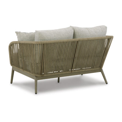 Signature Design by Ashley Swiss Valley Patio Loveseat