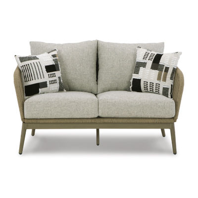 Signature Design by Ashley Swiss Valley Patio Loveseat