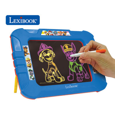 Discovery Kids Neon Glow Drawing Easel - Macy's