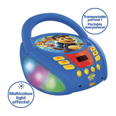 Bluetooth Cd Player With Lights Paw Patrol Electronic Game