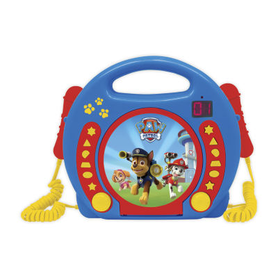 Portable Cd Player With 2 Microphones Paw Patrol Electronic Game
