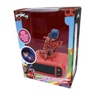 Lexibook Miraculous Light Character Radio Alarm Clock