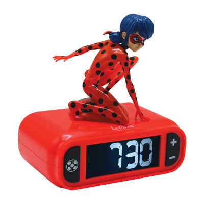 Lexibook Miraculous Light Character Radio Alarm Clock