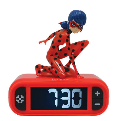 Lexibook Miraculous Light Character Radio Alarm Clock